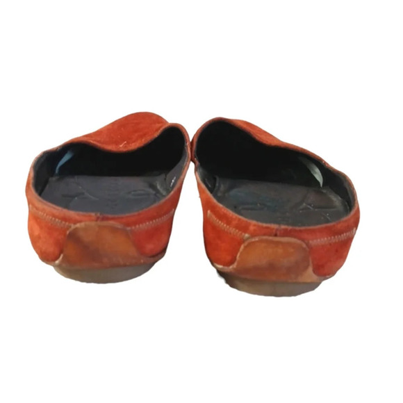 Gentle Souls By Kenneth Cole Rust Suede Slip On Mules Women’s Size 10 - Picture 4 of 8